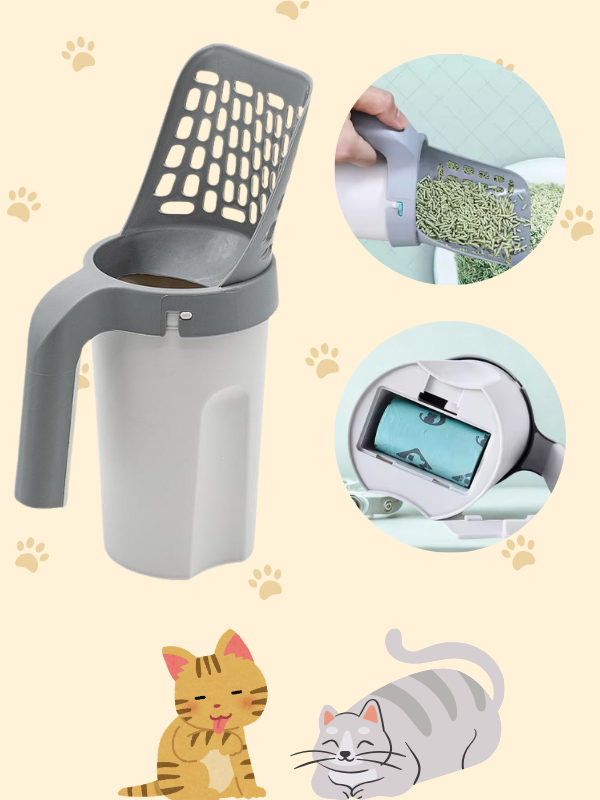 Patimo 2’si 1 Arada Kedi Kumu Küreği