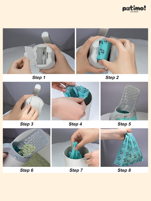 Patimo 2’si 1 Arada Kedi Kumu Küreği