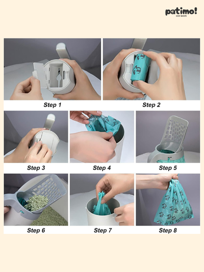 Patimo 2’si 1 Arada Kedi Kumu Küreği