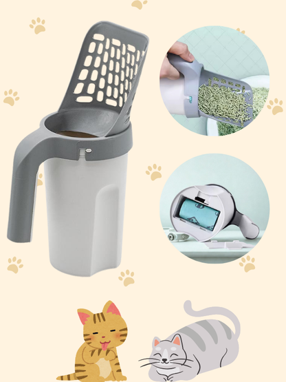 Patimo 2’si 1 Arada Kedi Kumu Küreği